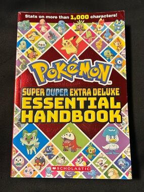 Pokémon Super Duper Extra Deluxe Essential Handbook - Red